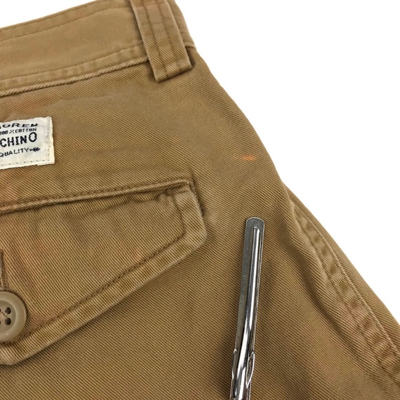 Ralph Lauren Classic Chino Cargo Shorts Brown 34 - Picture 8 of 8